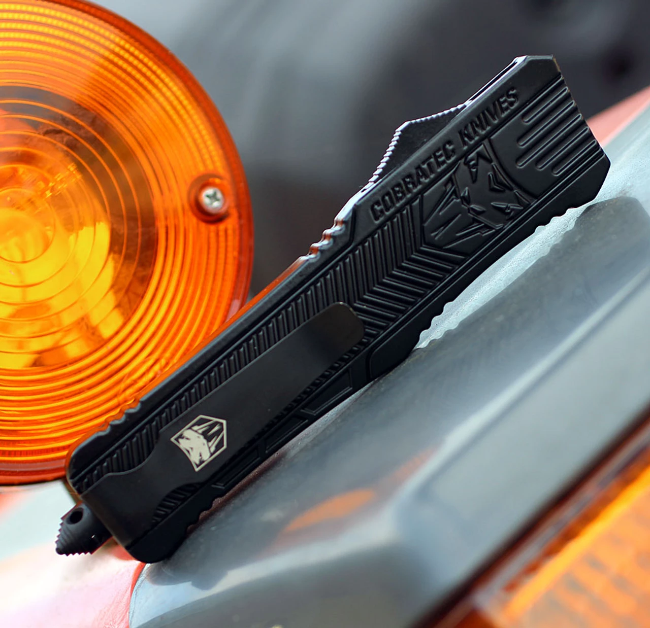 CobraTec Large CTK-1 Black (3.75" D2 Drop Point ) LBCTK-1LDNS 4 CobraTec Large CTK-1 Black (3.75" D2 Drop Point ) LBCTK-1LDNS - Image 4