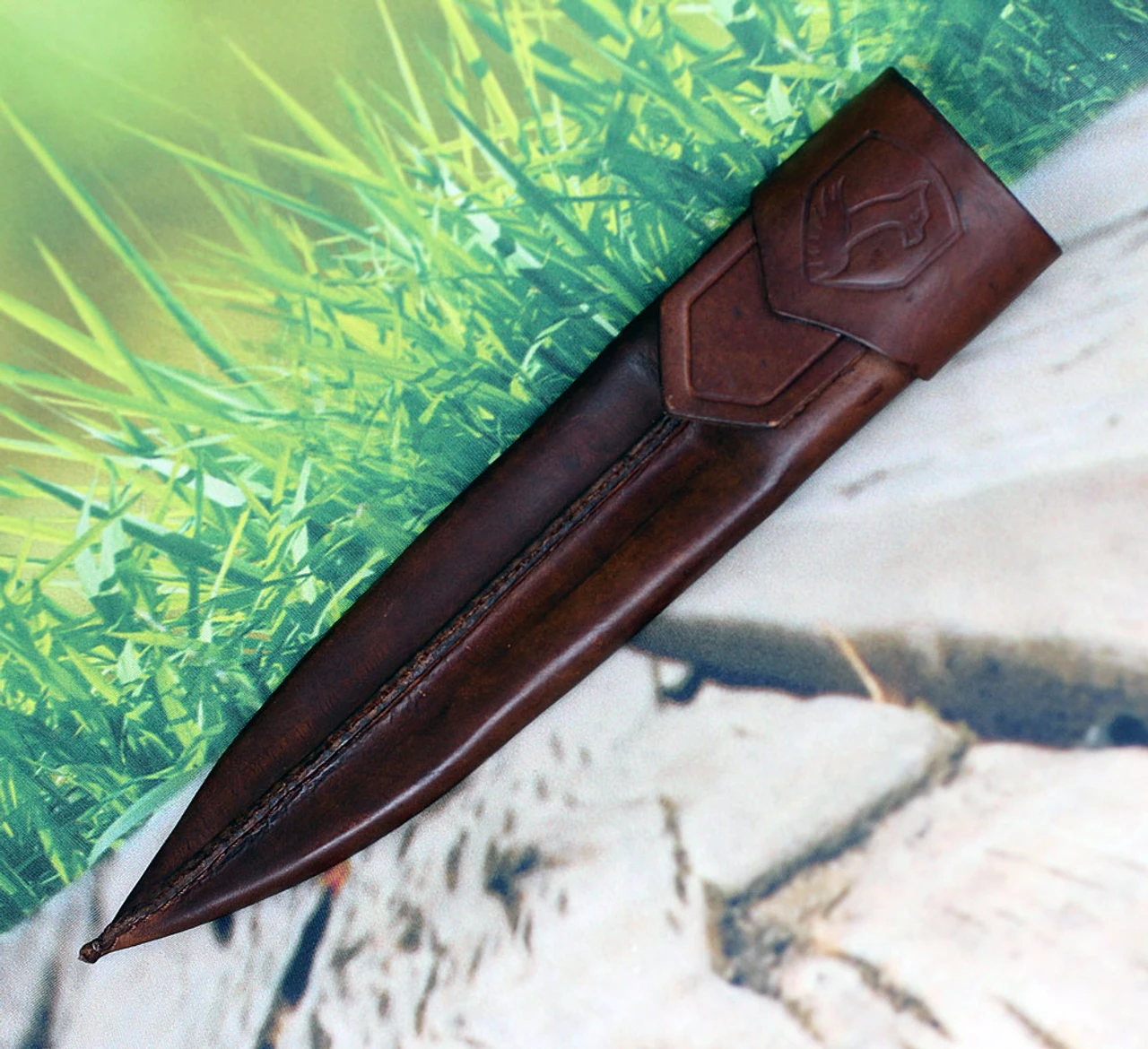 Condor Primitive Bush Knife CTK242-8HC, 8" 1075 High Carbon Steel, Linen Micarta Handle 4 Condor Primitive Bush Knife CTK242-8HC, 8" 1075 High Carbon Steel, Linen Micarta Handle - Image 4