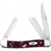 Case Medium Stockman 13274 Smooth Cranberry Kirinite Handle (10318SS)