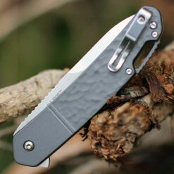 CRKT Bona Fide - Silver Sculpted Alum (3.59" D2 Satin) K540GXP -Knifeworks Sales Shop k540gxp.1 12425.1612472731