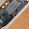 CRKT Bona Fide 542GKP, 3.52" Black PVD Coated 1.4116 Stainless Blade, OD Green Sculpted Aluminum Handles