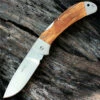 Boker Plus 3000 Lightweight Olive Wood Scales, 3 5/8 In 440C Blade