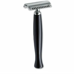 Boker Safety Razor Black Resin Handle