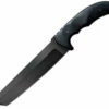 Cold Steel CS13TL Warcraft Tanto, 7.5" U.S. CPM 3-V High Carbon Plain Blade, G-10 Handle, Secure-Ex® Sheath