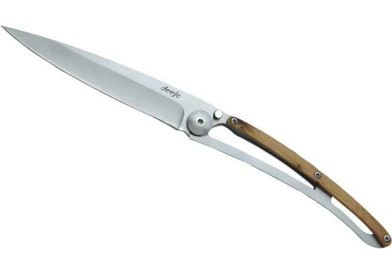 Deejo DEE1CB002 Wood 37g, 3.75" 420 SS Plain Blade, Juniper Wood Handle 1 Deejo DEE1CB002 Wood 37g, 3.75" 420 SS Plain Blade, Juniper Wood Handle
