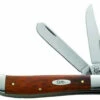 Case 28700 Mini Trapper, Smooth Chestnut Bone Handle (6207 SS)