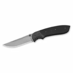 Browning Vortex Bird And Trout Folder, 3.5" 440 Stainless Spear Point Blade, Black G-10 Handles
