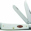 Case Trapper 60182 SparXX White Synthetic Bone Handle (6254 SS)