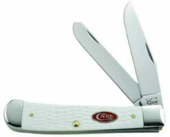 Case Trapper 60182 SparXX White Synthetic Bone Handle (6254 SS)