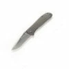 CRKT 6450S Drifter, 2.87" 8Cr14MoV SS Plain Blade,Satin Finish, SS Handle