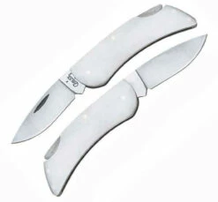 Case 7200 Executive Lockback, Brushed Stainless Steel Handle (M1300L SS)