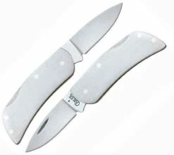 Case 7205 Lockback, Brushed Stainless Steel Handle (M1310L SS)