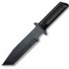Cold Steel CS80PGTK GI Tanto, 7" 1055 Carbon Steel Plain Blade, Polycarbonate Scales Handle, Secure-Ex Sheath