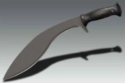 Cold Steel 97KMPS Kukri Plus Machete, 13" 1055 Carbon Steel Plain Blade, Poly Handle, Cor-Ex™ Sheath