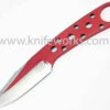 BlackJack Model 155 Neck Knife Red Finish W/Sheath