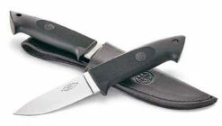 Beretta BE79495 Loveless Skinner Knife, 3.4" AUS-6 SS Plain Blade, Zytel Handle, Sheath