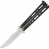 BenchMark Balisong Knife - Black (4" Stainless Steel)