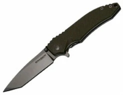 Boker Magnum Mike Zulu Folder, 440, Olive G-10 Handle