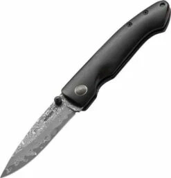 Boker Plus Damascus Gent II, Damascus Steel, Ebony Wood Handle
