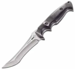 Boker Plus Rampage Fixed Blade, 440C Stainless, Black Micarta Handle
