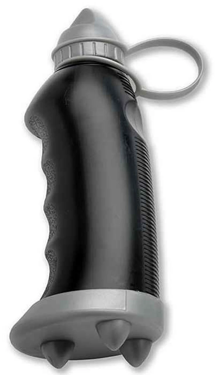 Browning Black Label AquaForce Tactical Water Bottle & Knife, Stainless Blade, G-10 Handle, Black/Silver 1 Browning Black Label AquaForce Tactical Water Bottle & Knife, Stainless Blade, G-10 Handle, Black/Silver