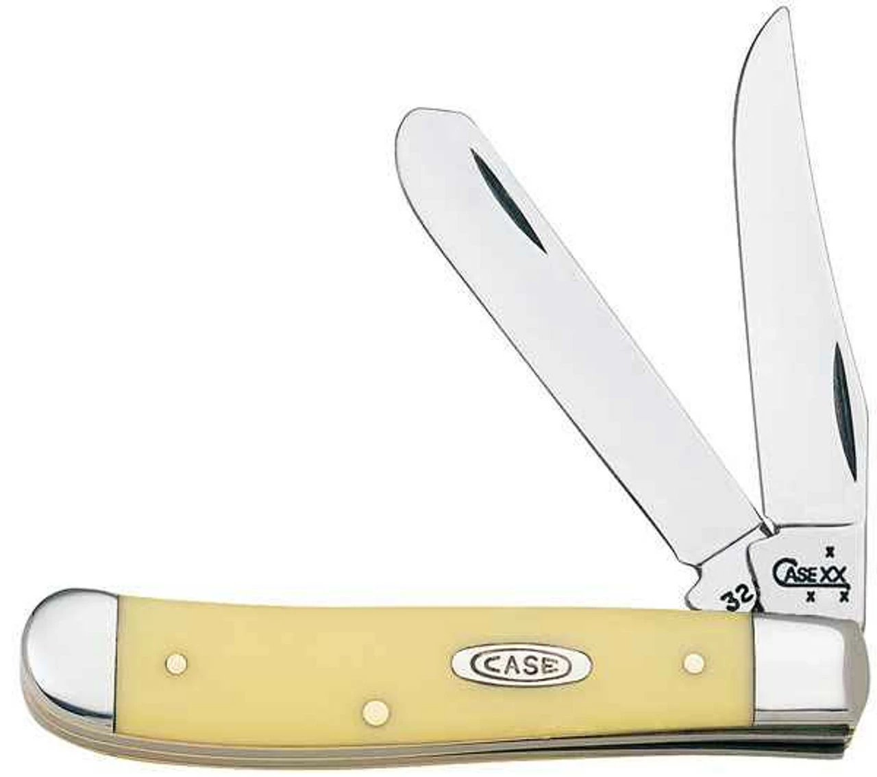 Case 80029 Mini Trapper, Yellow Synthetic Handle SS (3207 SS) 1 Case 80029 Mini Trapper, Yellow Synthetic Handle SS (3207 SS)