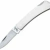 Case 041 Executive Lockback, Brushed Stainless Steel Handle (M1225L SS)