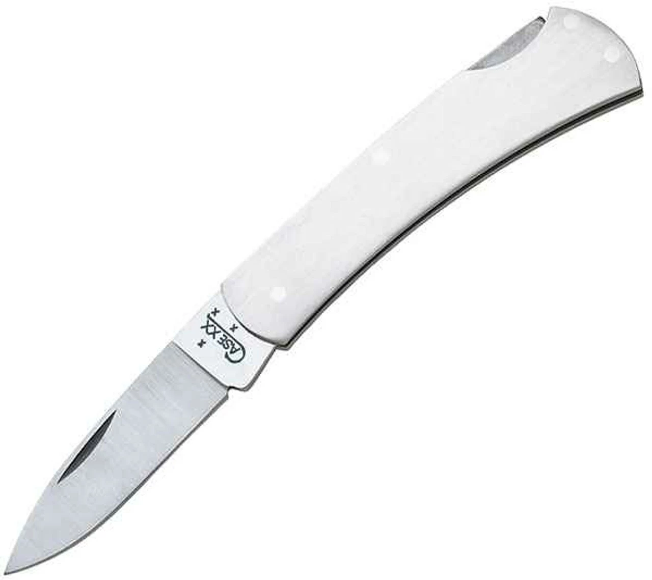 Case 041 Executive Lockback, Brushed Stainless Steel Handle (M1225L SS) 1 Case 041 Executive Lockback, Brushed Stainless Steel Handle (M1225L SS)