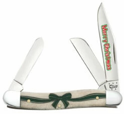 Case 10557 Holiday Medium Stockman Bone Handle