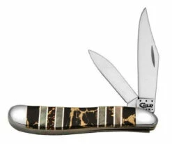 Case Peanut, Exotic Black Aztec W/ Pearl