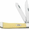 Case 161 Trapper, Yellow Synthetic Handle CV (3254 CV)