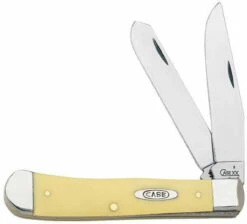 Case 161 Trapper, Yellow Synthetic Handle CV (3254 CV)