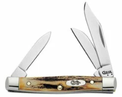 Case 178 Small Stockman, Genuine India Stag Handles (5333 SS)