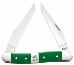 Case Christimas Muskrat 65582 Smooth Green Bone (Christmas Bells)