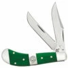 Case Christmas Saddlehorn 65585 Smooth Green Bone (Wreath)