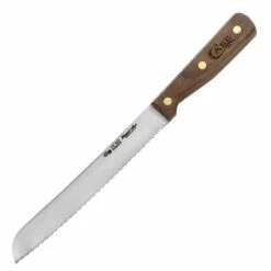 Case 8" Bread Knife, Solid Walnut Handle