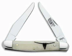 Case 9616 Muskrat, Brooks And Dunn, Natural Smooth Bone (MUSKRAT SS)