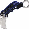 Combat Ready Karambit, Stainless Modified Tanto Blade, Textured Black G10 Handle