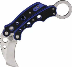 Combat Ready Karambit, Stainless Modified Tanto Blade, Textured Black G10 Handle