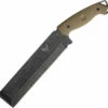Combat Ready Cuma Battle, Cleaver Blade, Tan G10 Handle
