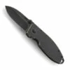 CRKT Squid Black Finish 8Cr13MoV SS, Black Stonewash 2Cr13 SS Handle