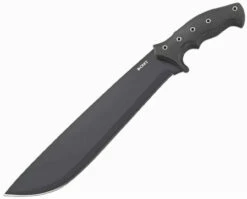 CRKT K910KKP Chanceinhell™ Machete, 12" 65Mn Carbon Steel, Rubber Handle