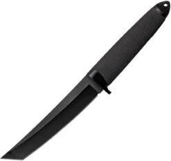 Cold Steel CS13QBN Master Tanto, 6" US CPM 3-V Carbon Plain Blade, Kray-Ex™ Handle, Secure-Ex® Sheath