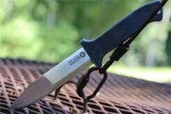 Cold Steel CS20PBL Peace Maker II, 5.5" 4116 German SS Plain Blade, Poly Handle, Secure-Ex® Sheath