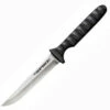 Cold Steel CS53NCC Drop Point Spike, 4" 4116 German SS Plain Blade, Black Grivory Handle, Secure-Ex® Neck Sheath