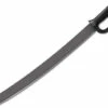 Cold Steel CS97DRMS Cutless Machete, 24" 1055 Carbon Steel Plain Blade, Black Poly Handle, Cor-Ex™ Sheath