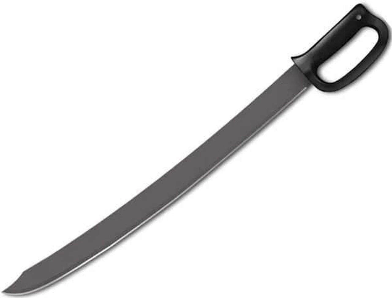 Cold Steel CS97DRMS Cutless Machete, 24" 1055 Carbon Steel Plain Blade, Black Poly Handle, Cor-Ex™ Sheath 1 Cold Steel CS97DRMS Cutless Machete, 24" 1055 Carbon Steel Plain Blade, Black Poly Handle, Cor-Ex™ Sheath