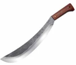 Condor Engineer Bolo Machete, 20 1/8" Overall, W/ Brown Leather Belt Sheath