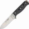 Cudeman MT5 Survival Knife Black, N695 Bohler Steel, Black Micarta Handle