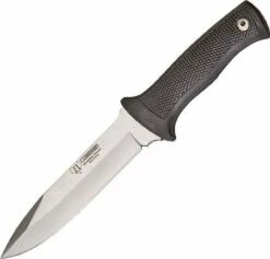 Cudeman Stealth Tactical Knife, M. Vanadio, Anti-Slip Rubber Handle